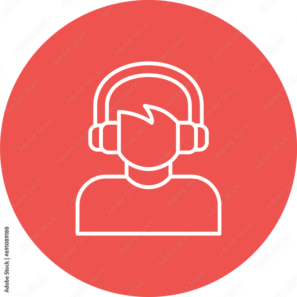 Obraz premium Headphones Icon