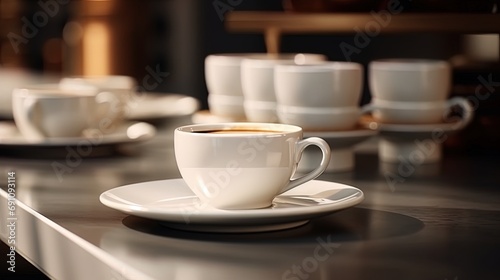 Coffee accessories: beautiful cups and coffee devices
