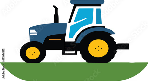 Tractor vector
