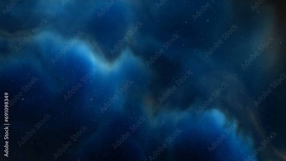 Fototapeta premium bright nebula, nebula in space, majestic red-purple nebula, beautiful space background 3D render 