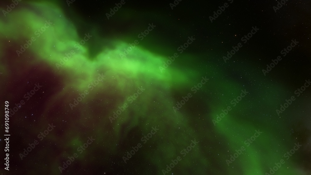 Obraz premium nebula gas cloud in deep outer space 