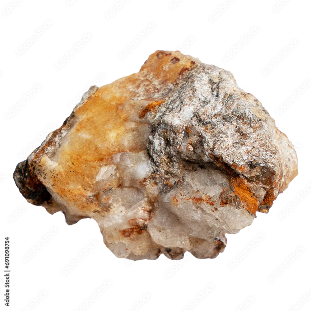 Mineral stone isolated on white. Natural brown rock isolated with shadow on transparent background. Mineral stone isolated on white. Natural brown rock isolated with shadow on transparent background.
