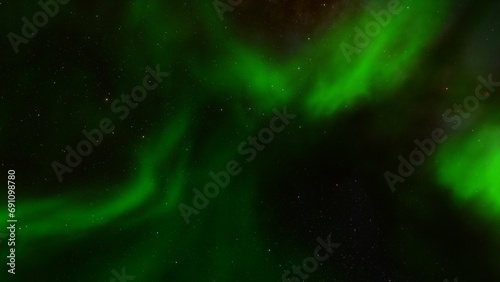 nebula gas cloud in deep outer space 