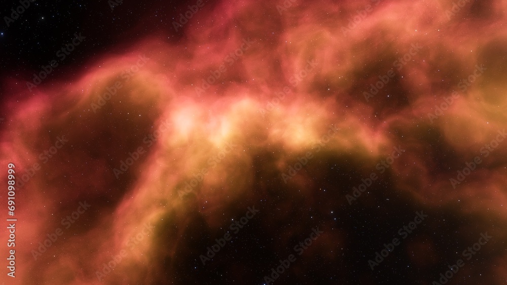 Fototapeta premium Night sky - Universe filled with stars, nebula and galaxy