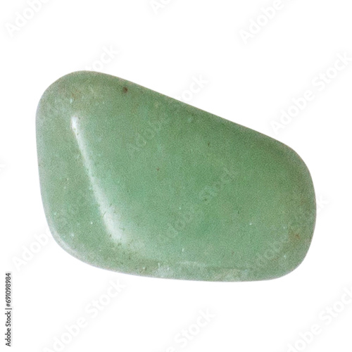 Mineral natural semiprecious stone aventurine Green gemstone. Isolated on a transparent background. Geology. Beautiful green aventurin and heliotrope gemstones photo