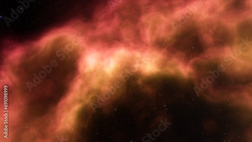 Fototapeta Naklejka Na Ścianę i Meble -  Night sky - Universe filled with stars, nebula and galaxy