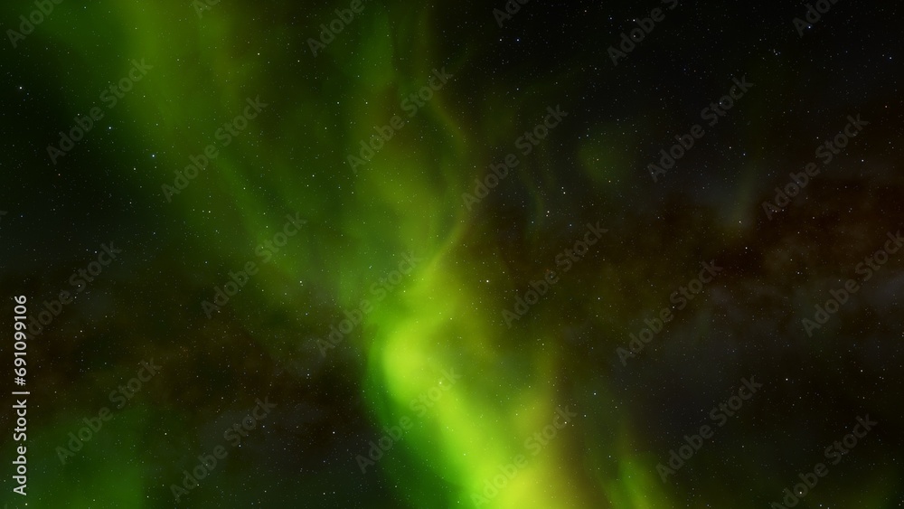 Fototapeta premium nebula gas cloud in deep outer space 