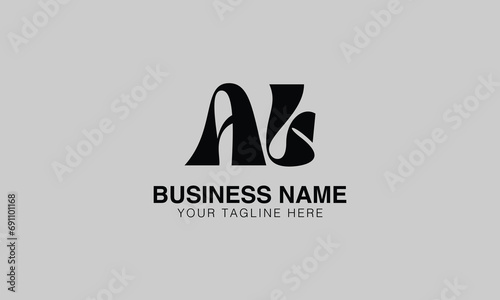 AL A al initial logo | initial based abstract modern minimal creative logo, vector template image. luxury logotype logo, real estate homie logo. typography logo. initials logo photo