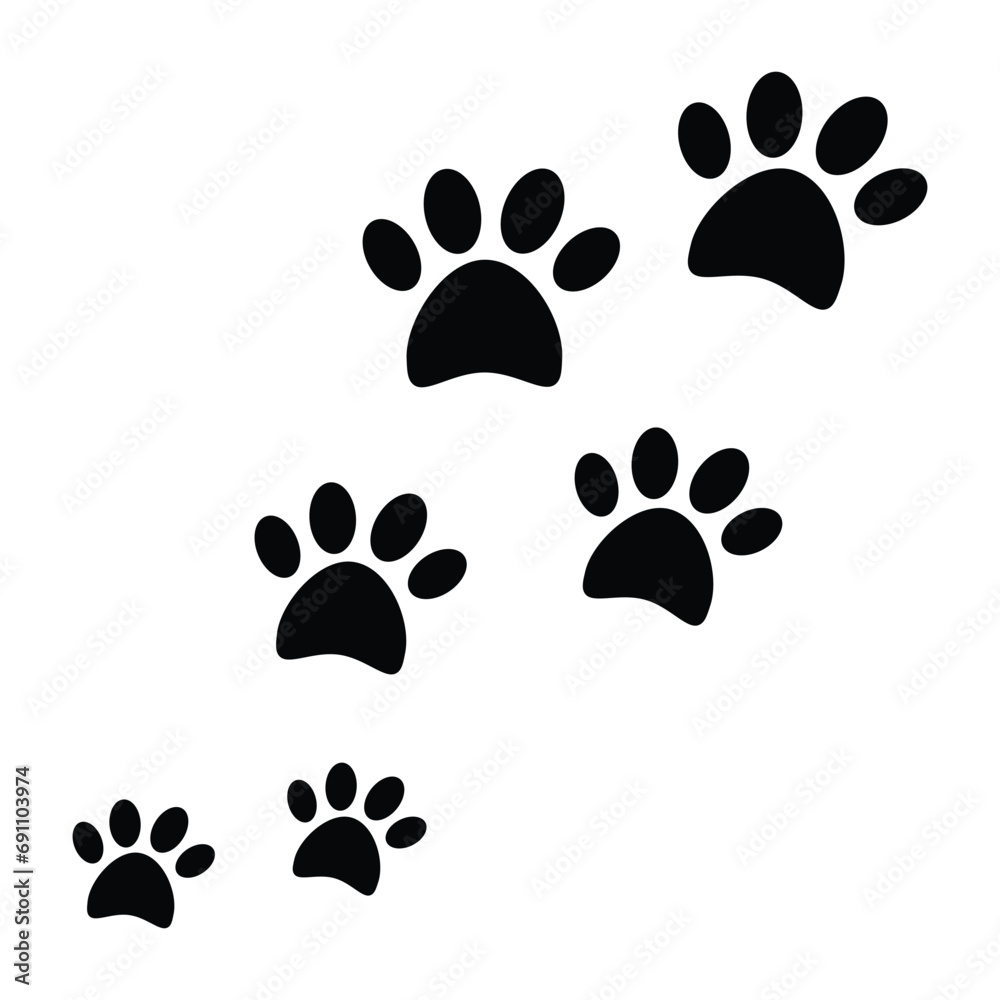 Fototapeta premium Cat paw
