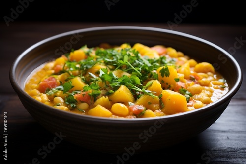 Porotos Granados: A Fusion of Flavors in a Beautiful Bean Stew with Corn, Squash, and Basil