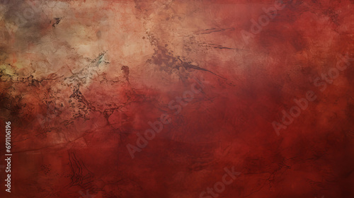 dirty red grunge background with copy space