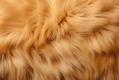 Brown and beige dog fur texture
