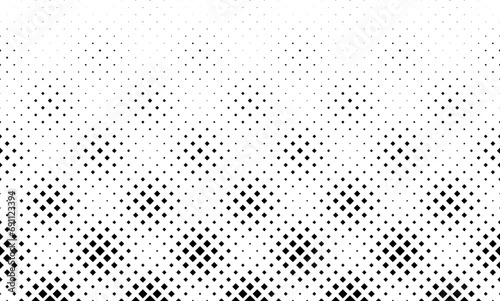 Geometric pattern.Seamless in one direction.Halftone optical effect. Short fade out