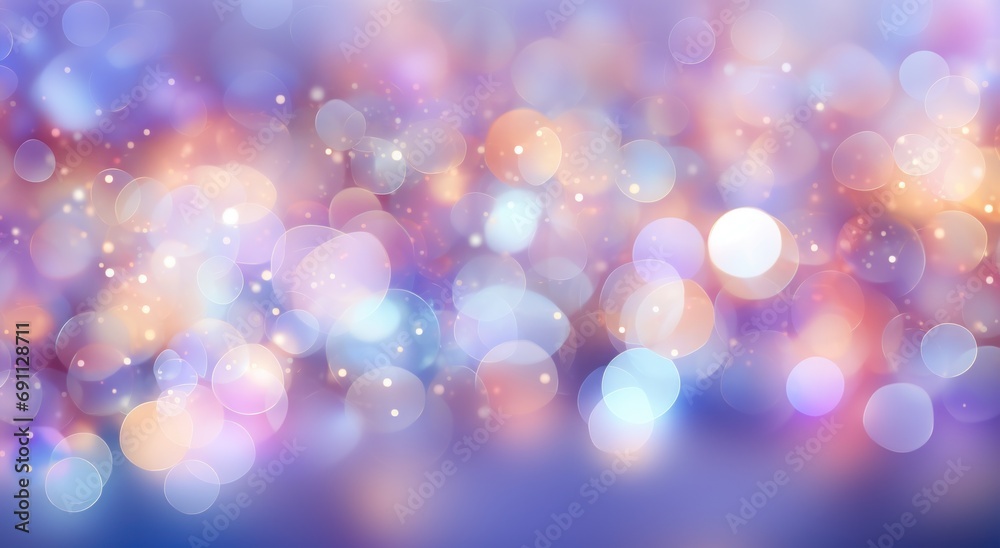bokeh effect christmas lights seamless pattern for background