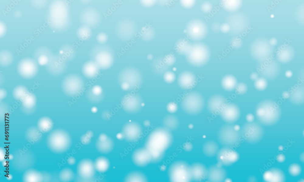 Snow outside the window. Snow outside the window against the blue sky. Snow is white. Vector illustration EPS10.
