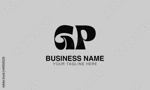 GP G gp initial logo | initial based abstract modern minimal creative logo, vector template image. luxury logotype logo, real estate homie logo. typography logo. initials logo
