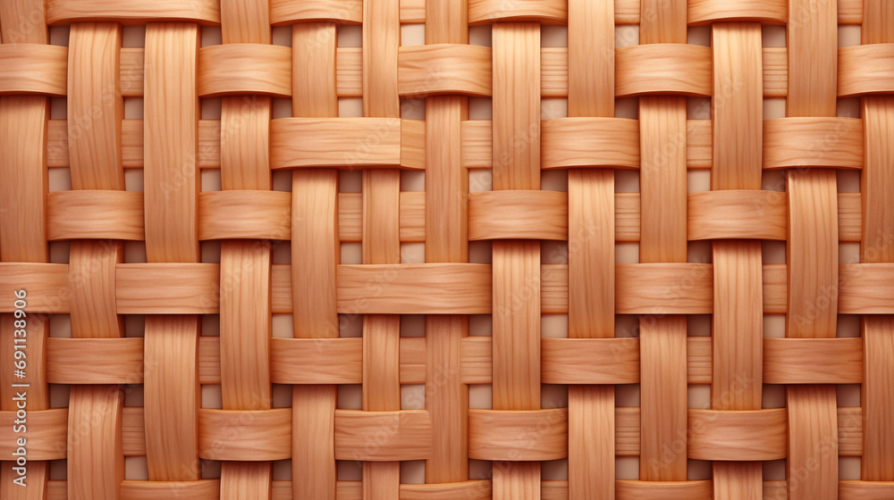 Seamless square grid wood lattice texture isolated on transparent background created with Generative Ai Seamless square grid wood lattice texture isolated on transparent background created with Generative Ai