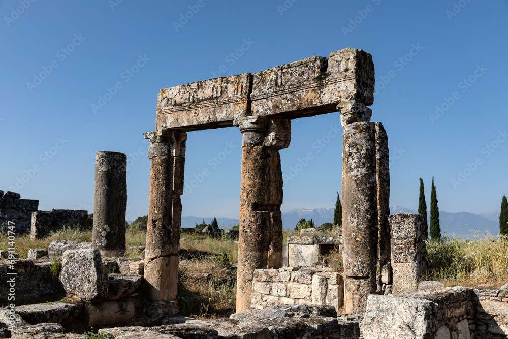 Naklejka premium Hierapolis. Turkey