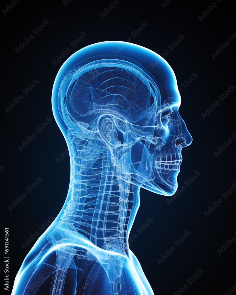 x ray of head