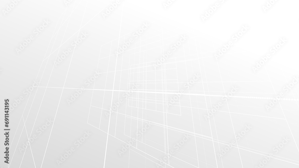 Abstract white gray colors with lines pattern texture business background.