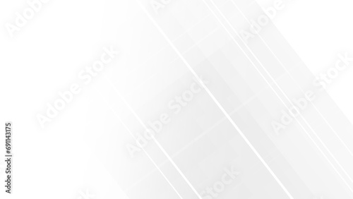 Abstract white gray colors with lines pattern texture business background. photo