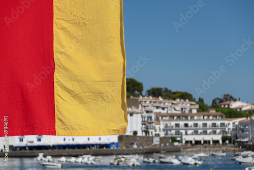 drapeau catalan Espagne, Cadaques