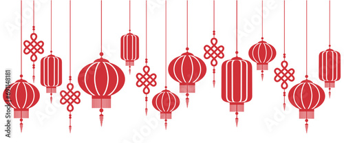 chinese new year vector background traditional culture decoration photo