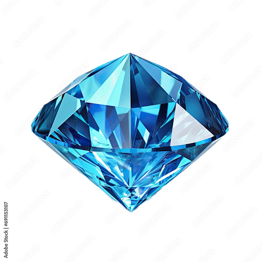 a Sapphire, a precious gemstone, in a side view, PNG, Jewelery-themed, isolated, and transparent photorealistic illustration. Generative ai a Sapphire, a precious gemstone, in a side view, PNG, Jewelery-themed, isolated, and transparent photorealistic illustration. Generative ai