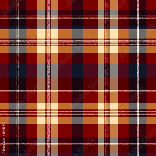 Tartan plaid textured pattern. Simple textile background