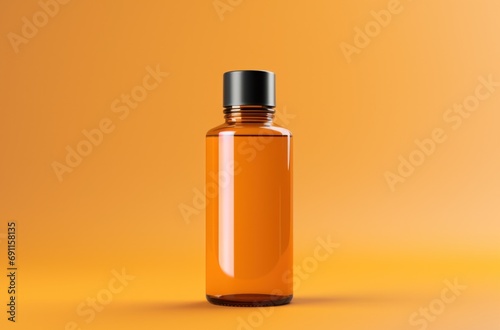 small bottle of a cosmetic