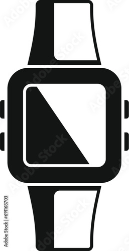 Data network band icon simple vector. System sport. Device digital