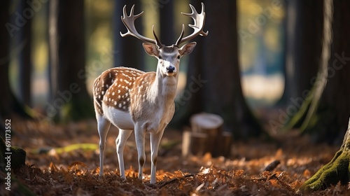 The czech republic has a natural habitat where big and beautiful fallow deer can be found © Akbar