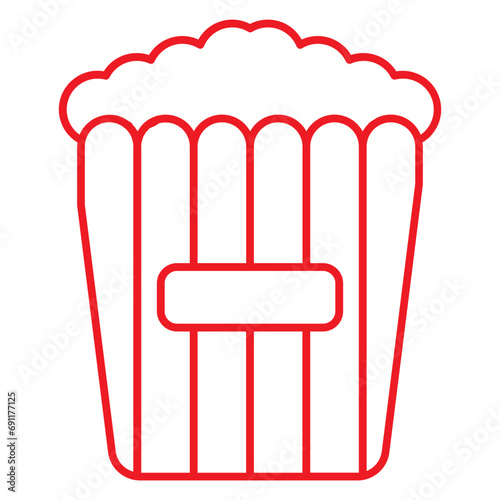 red carnival icon