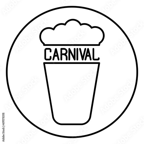 carnival line icon 2