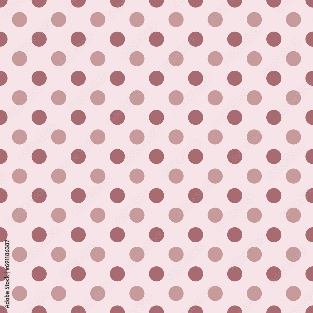 Polka Dots Pattern Repeat Background
