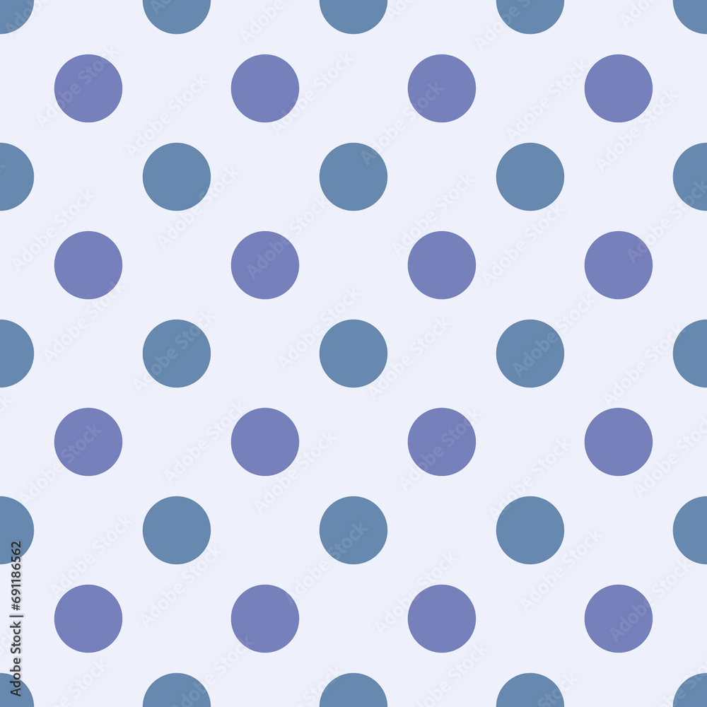 Polka Dots Pattern Repeat Background