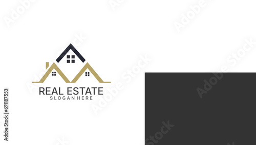 professional real estate and property management vector logo design template for your company or business.