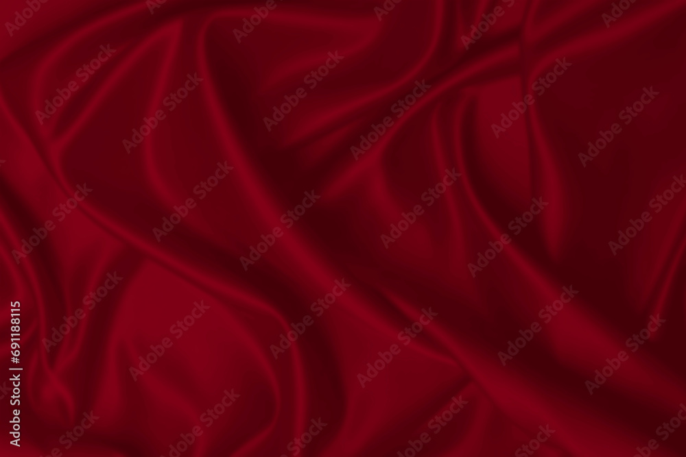 Obraz premium Burgundy background on realistic cotton texture