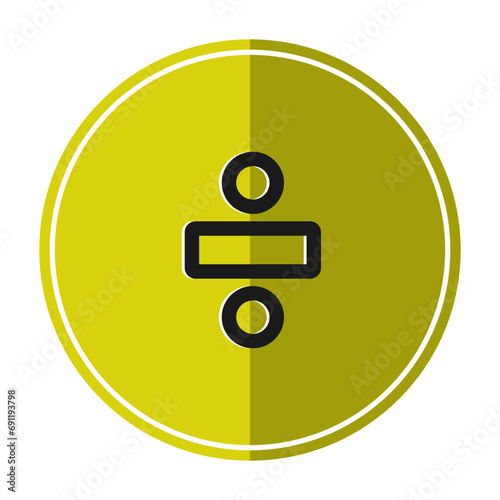 division sign icon