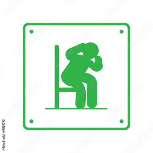 earthquake icon signal of sit