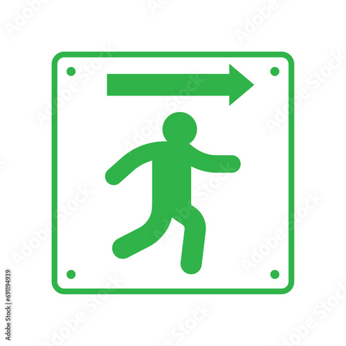 signal of emergency exit