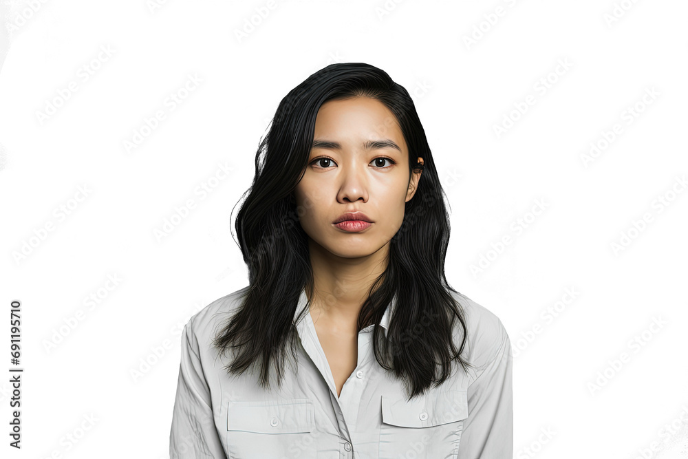 Close up of an asian woman posing Close up of an asian woman posing
