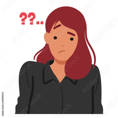 Woman Face Contorted In Confusion, Eyebrows Raised, And Lips Forming A Questioning Expression, As If Lost In A Maze