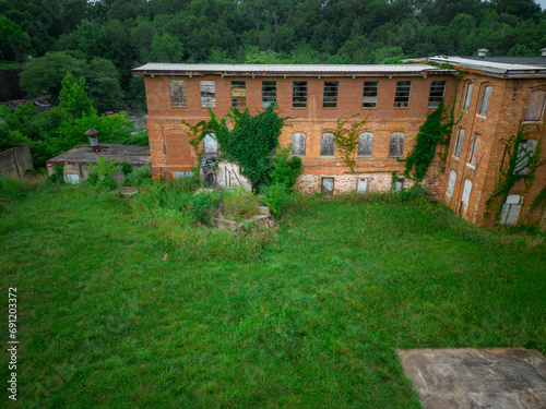Abandoned Building on the River