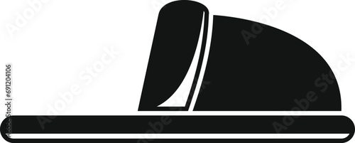 Adorable home slippers icon simple vector. Residence indoor. Fashion shoe