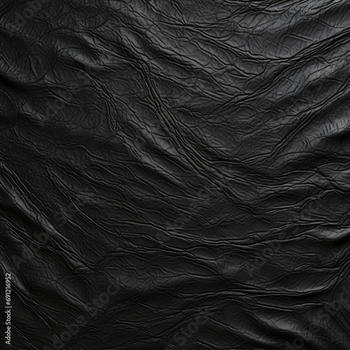 Black leather texture Background © HY
