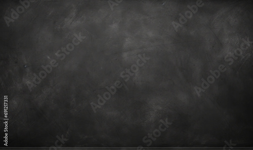 School blackboard with chalk on blackboard photo