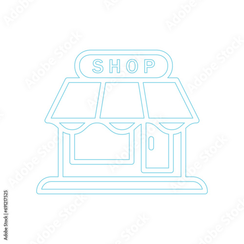 Store vector illustration