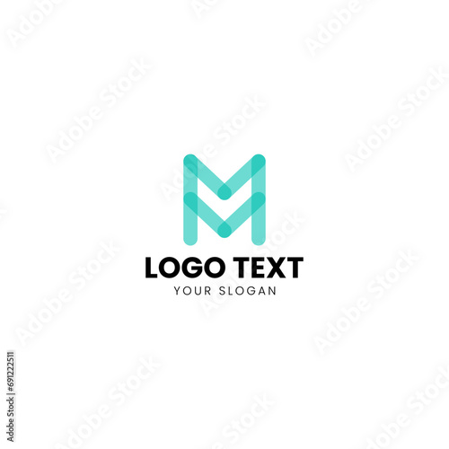 Free Download Double M logo Design Vector - GFXLoad