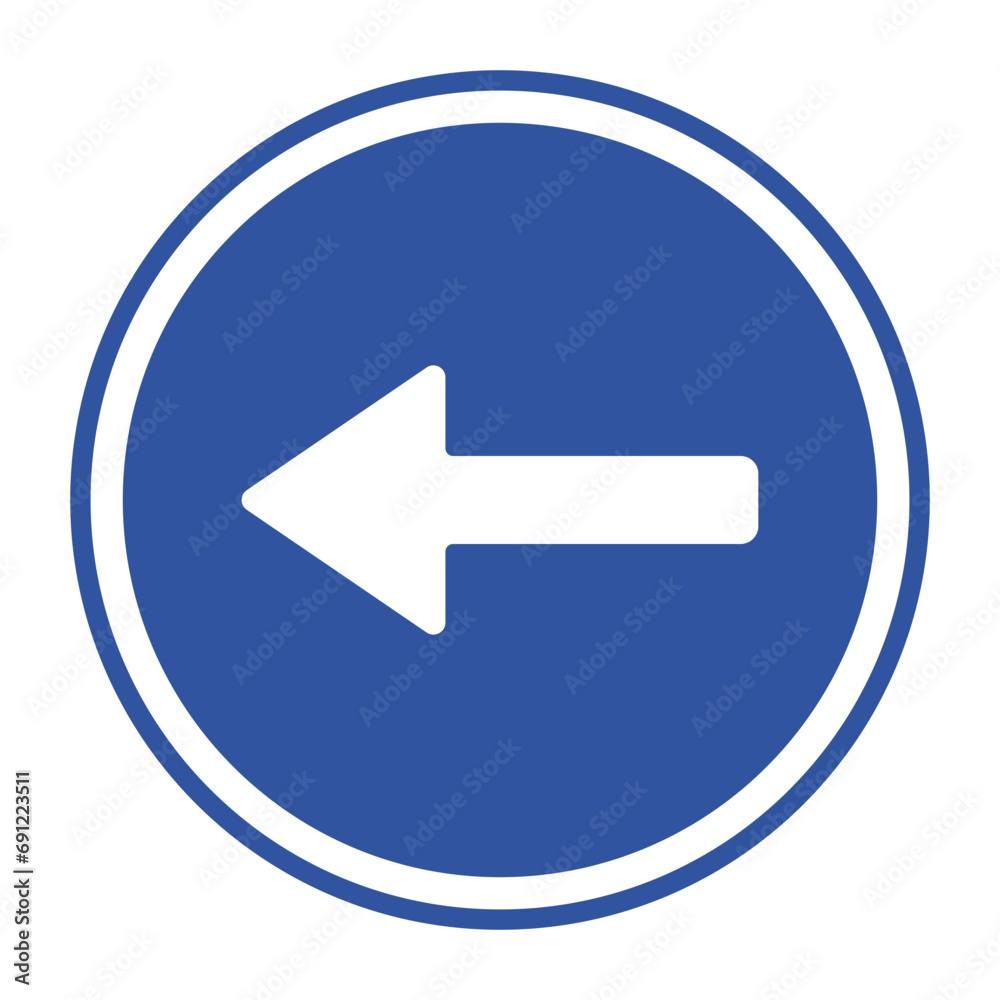 turn lefs sign turn lefs sign